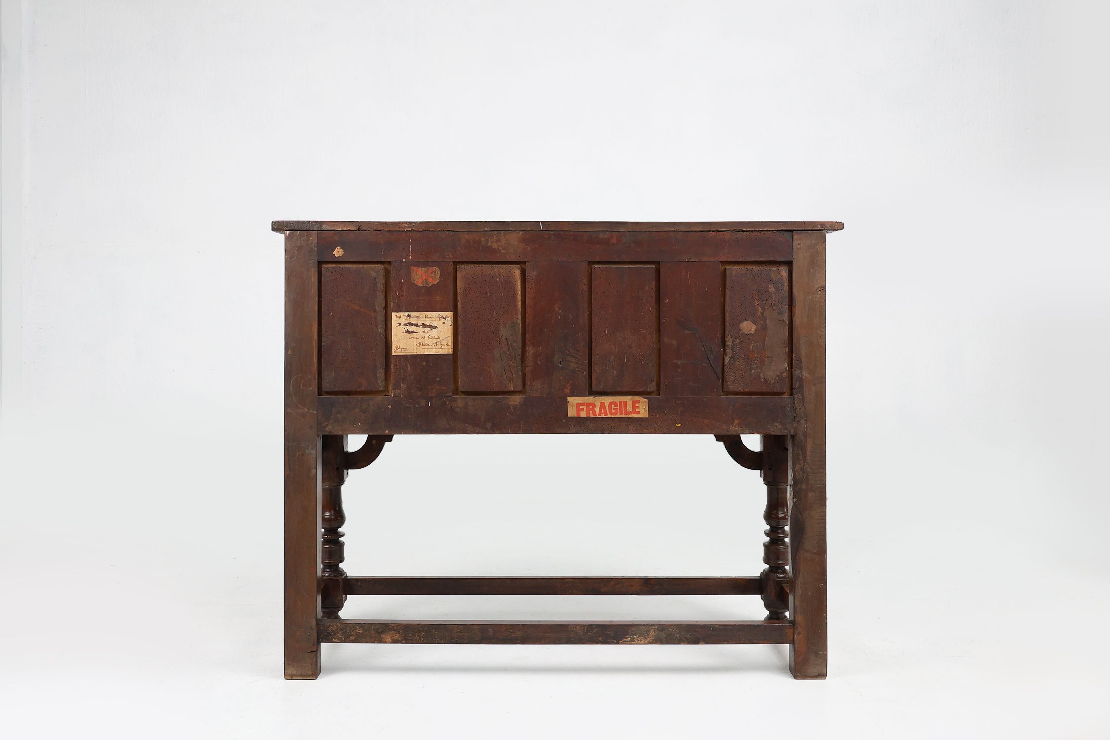 Antique 16th century Spanish carved cabinet in oakthumbnail